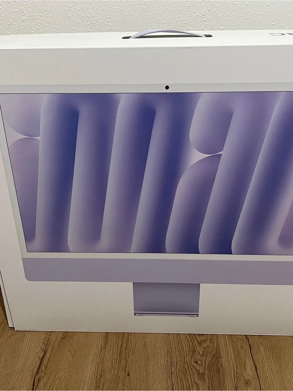 Apple iMac All-in-One Desktop — Purple Display
